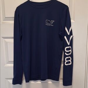 Vineyard Vines Men’s Navy Long Sleeve Shirt